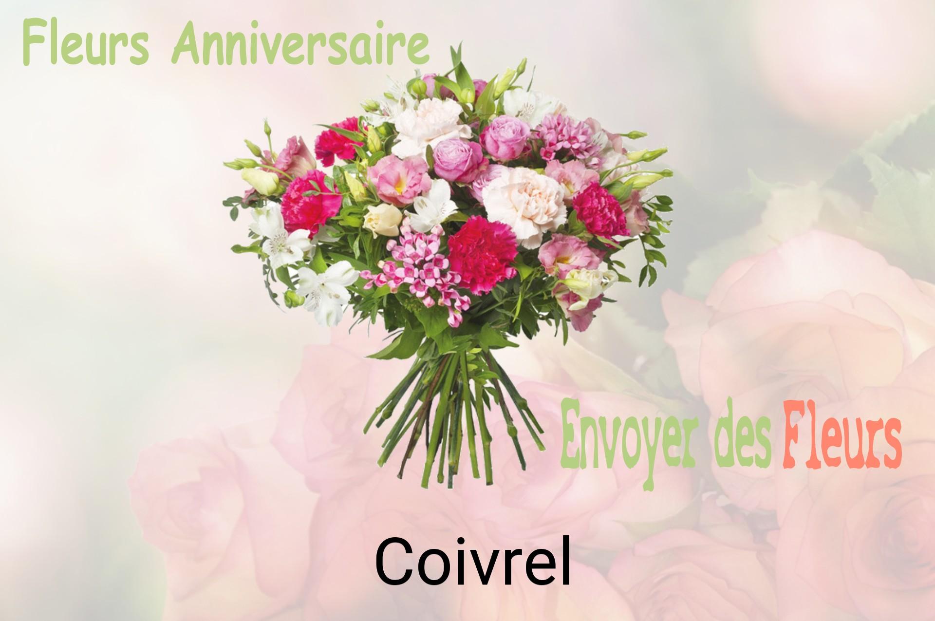 Bouquet de fleurs d’anniversaire livré à Coivrel